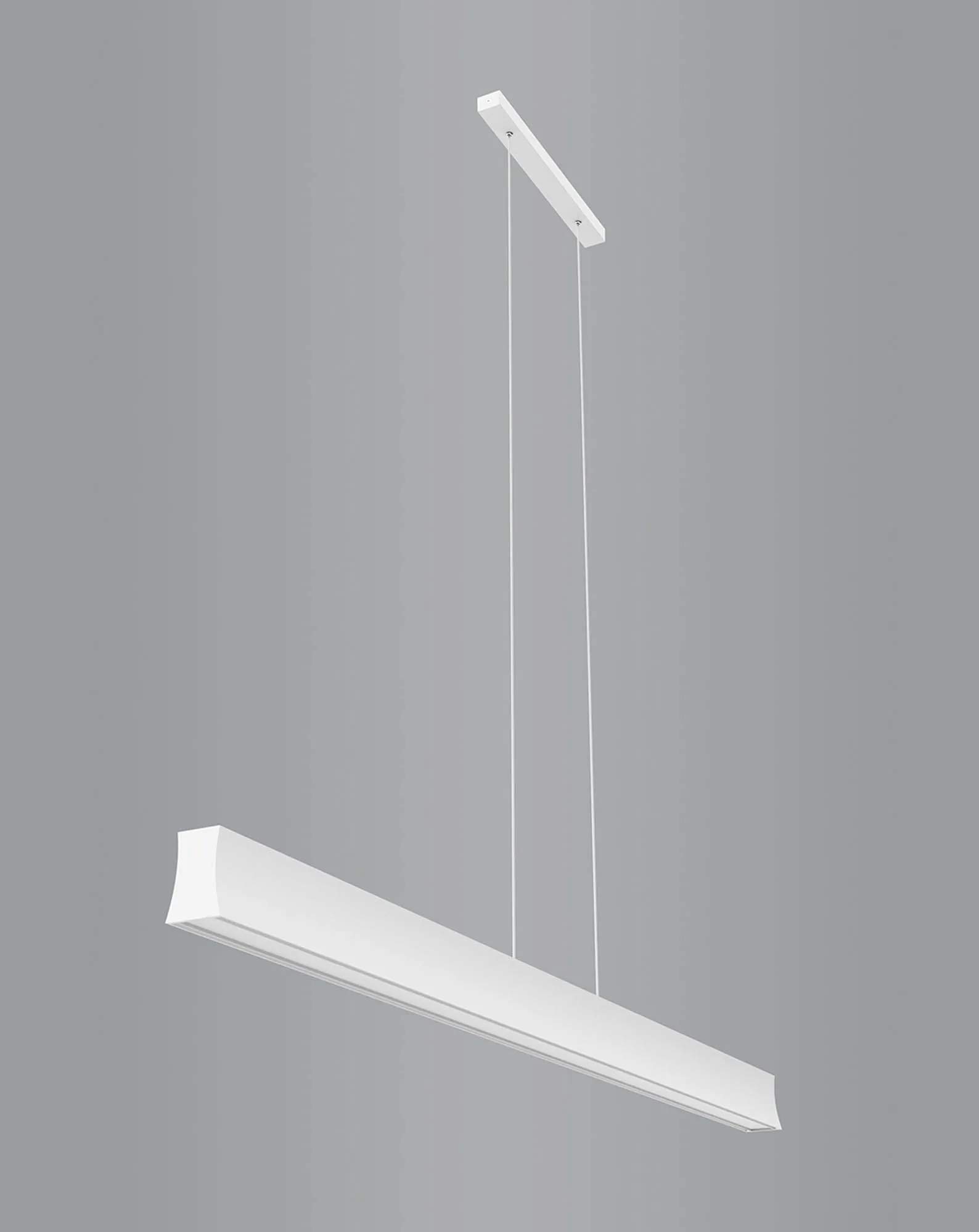 Hanok Linear Pendant 110° 38W LED M7542  Mantra Fusion Hanok White
